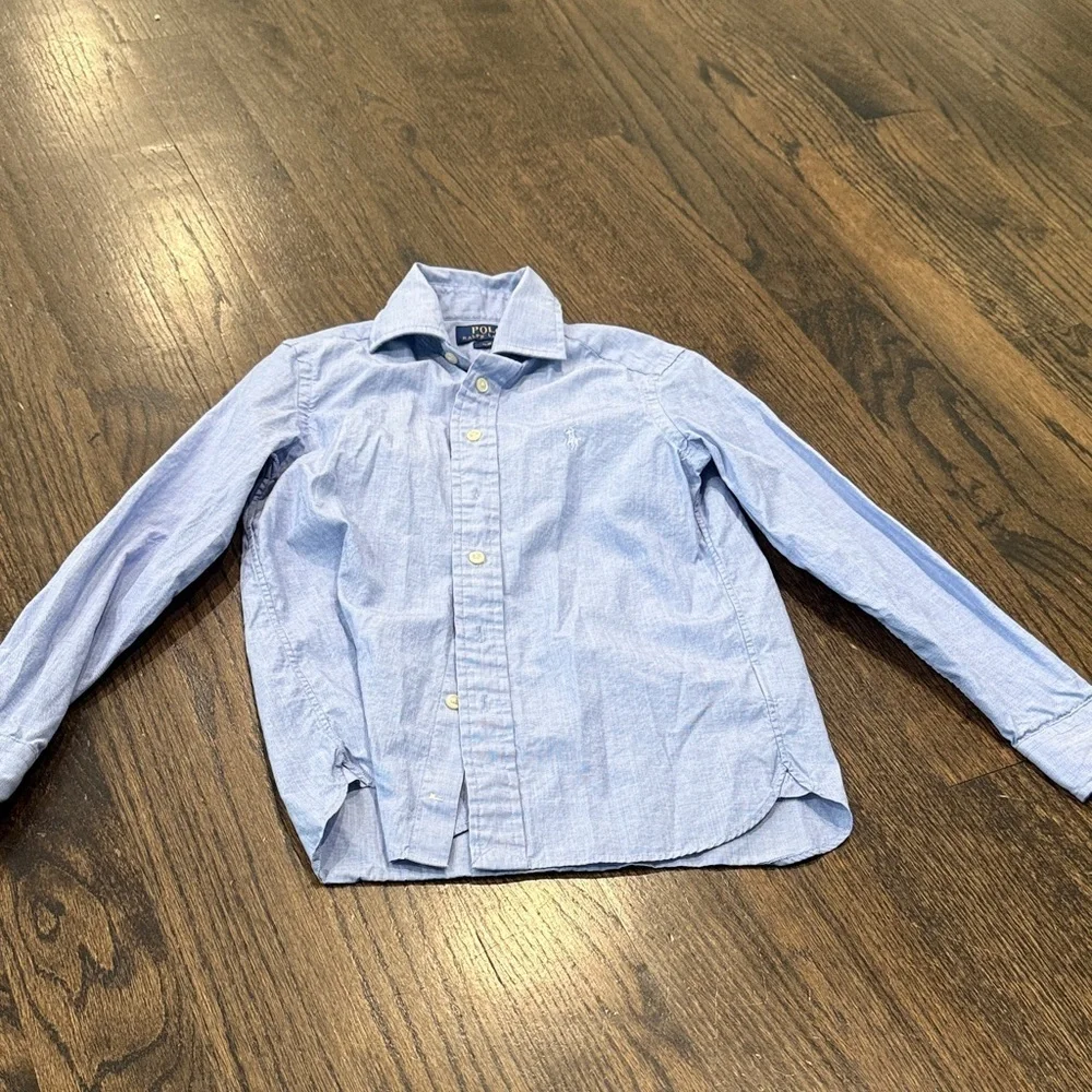 Ralph Lauren Light Blue Casual Button-Down Shirt